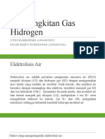Proses Pengolahan Gas Hidrogen untuk Fuel Cell