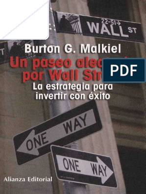 Un paseo aleatorio por Wall Street - Resumen e ideas principales + PDF
