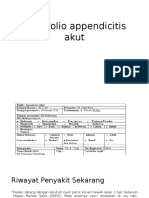 Portofolio Appendicitis Akut Ptt