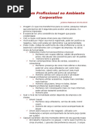 Imagem Profissional No Ambiente Corporativo