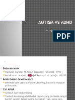 Autism vs Adhd