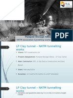 Pumped Storage Gilboa: NATM Excavation Tunnelling Works in LP Clay Tunnel
