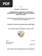 Comparative Analysis of Customer Behaviour in Standard Chartered Bank & Barclays Bank