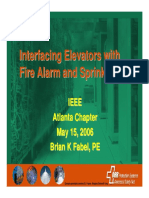 Interfacing Fire Alarm and Elevators