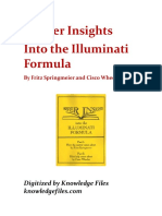 Deeper Insights into the Illuminati Formula