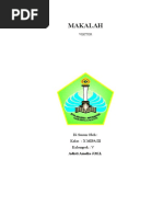 Makalah Vektor Matematika