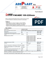 Laroq Faade 100 220 MM Fisa Tehnica