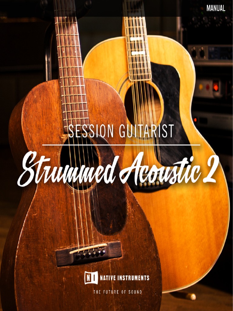 Session Guitarist Strummed Acoustic 2 Manual English PDF Computer