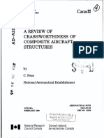 A Review Of: Crashworthiness of Composite Aircraft