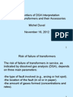 New Frontiers of DGA Interpretation For Power Transformers and Their Accessories Michel Duval November 16, 2012