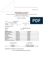 Annex 5: Department of Health