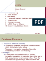 Database Recovery: Slide 19-1