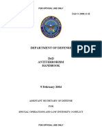 DoD Antiterrorism Handbook Guide to Protecting Personnel and Assets