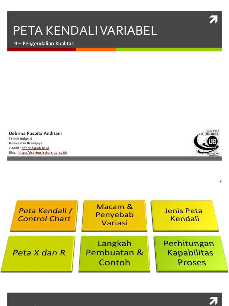 Peta Kendali Variabel PDF | PDF | Metode & Bahan Ajar | Komputer