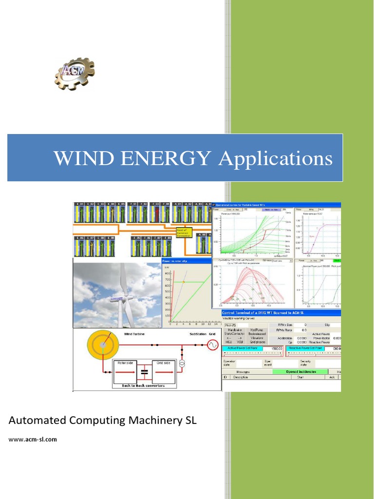 Wind Energy Simulation Applications | PDF | Wind Power | Wind Turbine