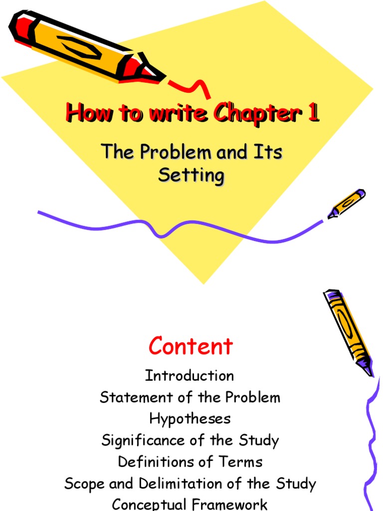 Thesis Instrumentation