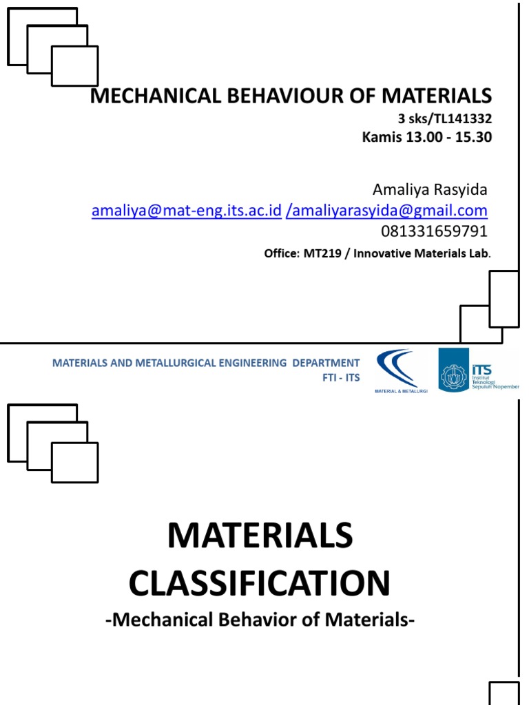 #02 PMM Q Materials Classifications PMMQ | PDF