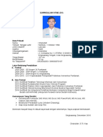 Daftar Riwayat Hidup