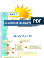 Bab Vii Masyarakat Multikultural