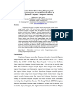 Analisis Faktor-Faktor Pengembangan Pariwisata Bahari Kepulauan Kangean, Kabupaten Sumenep (Muhammad Iqbal Qauly 150721600528)