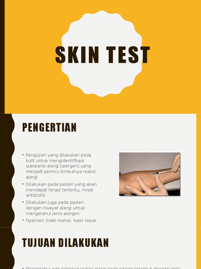 Skin Test | PDF | Seni | Kesehatan Holistik