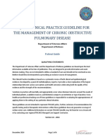 Copd Clinical Practice Guideline For The Management Patient Guide