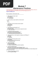 Module 7 of EASA Examintaion