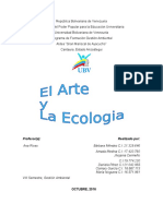 Arte y Ecologia