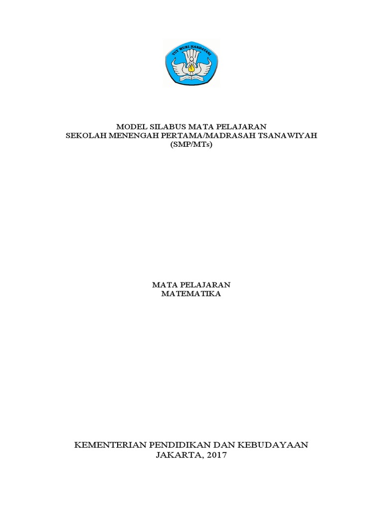 Silabus Matematika SMP Ok