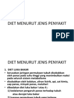 Siti Fathonah Diet Menurut Jenis Penyakit