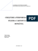 Proiect Filiera Cartofului