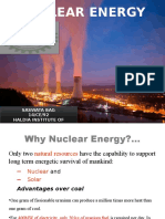 Nuclear Energy: Saswata Bag 14/CE/92 Haldia Institute of Technology