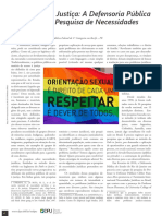 Revista Forum Caminhos Da Justiça A Defensoria Pública Da União e A Pesquisa de Necessidades Jurídicas