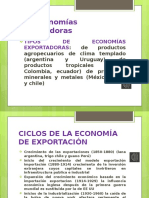 Las Economías Exportadoras