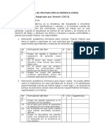 Formato para Criterio de Jueces