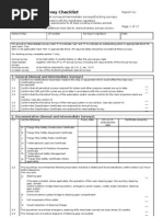 Classification Annual Survey Checklist