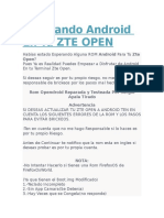 Instalando Android en Tu ZTE