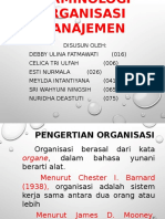 Terminologi Organisasi
