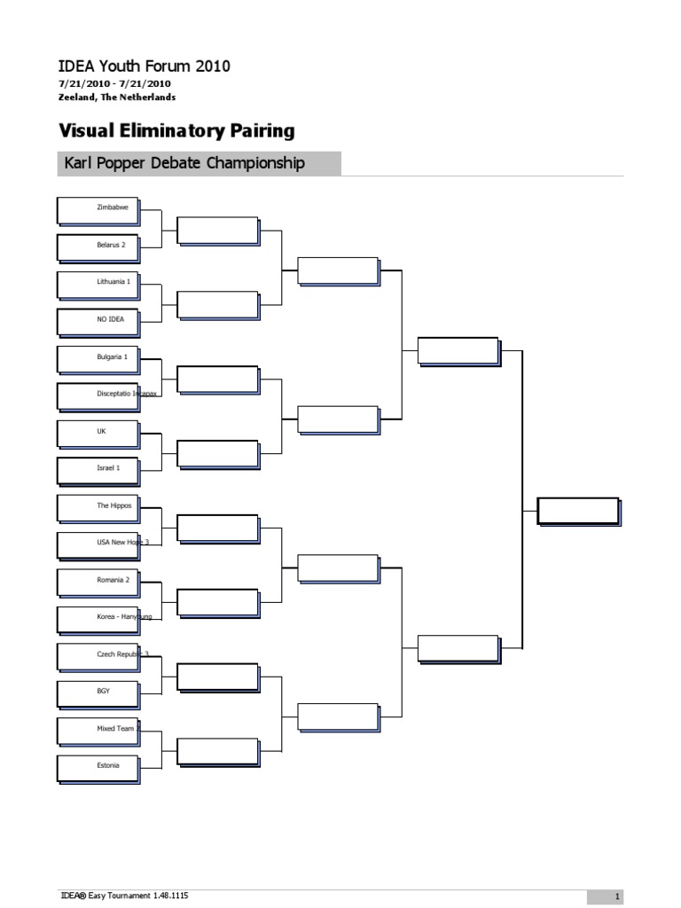 Visual Elimination Pairing | PDF