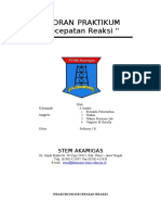 Laprak Kimia Fix Laju Reaksi