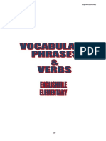 Vocabulary, Phrases & Verbs CLM English