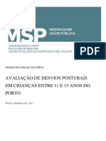 Avaliação de Desvios Posturais em Crianças e Adolescentes de Porto