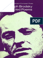 Joseph Brodsky - The Selected Poetry PDF