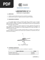LAB N° 4 - FUERZAS EN EQUILIBRIO
