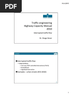 HCS 2010 User Guide: Traffic Flow Modules | PDF | Interchange (Road ...