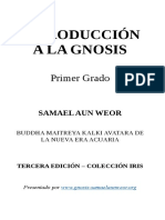 Introducción a la Gnosis: Primer Grado