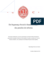 Da Segurança Social A Financeirizacao