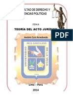 Teoria Del Acto Juridico PDF