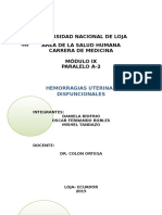 6to Tema - Hemorragias Uterinas Disfuncionales