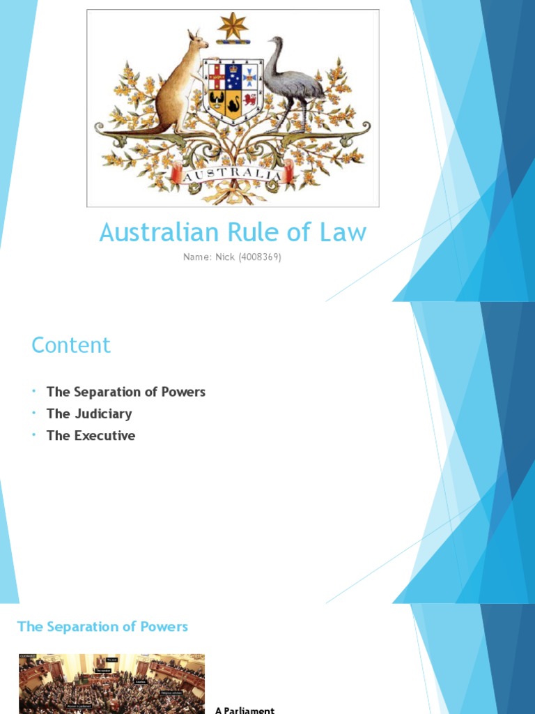 Australian Rule of Law Ver1 PDF